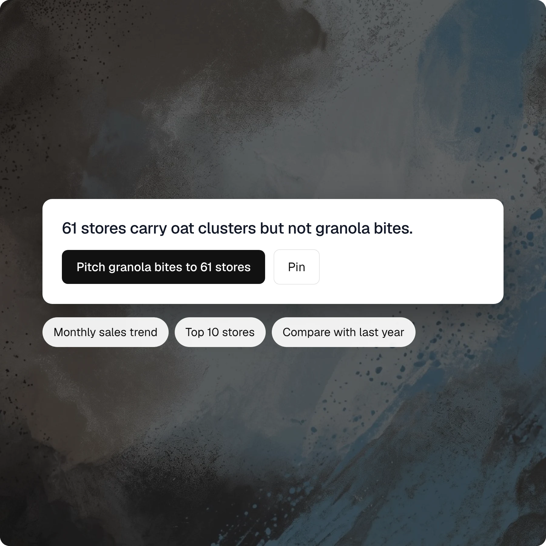 Every answer ends in an action — Opener product screenshot