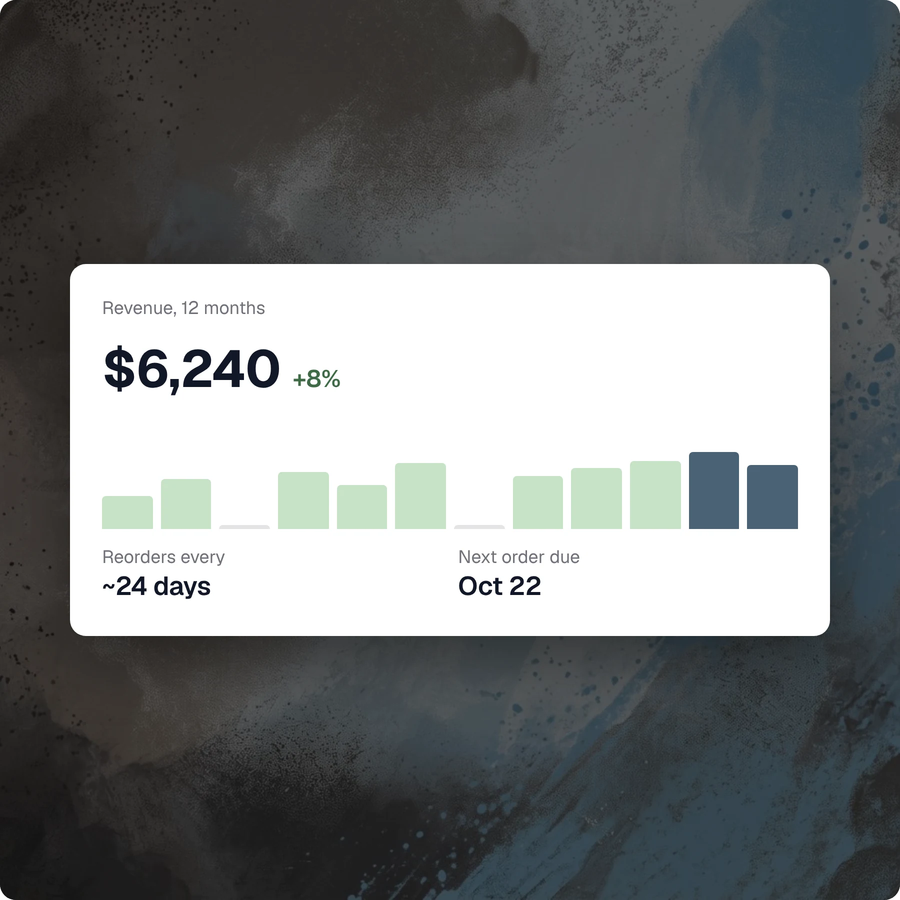 The numbers behind the relationship — Opener product screenshot