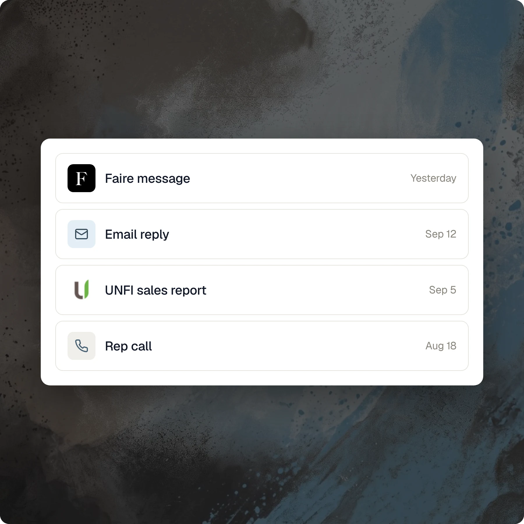 Every channel, one thread — Opener product screenshot