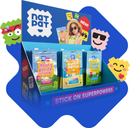 NatPat counter display for independent stores